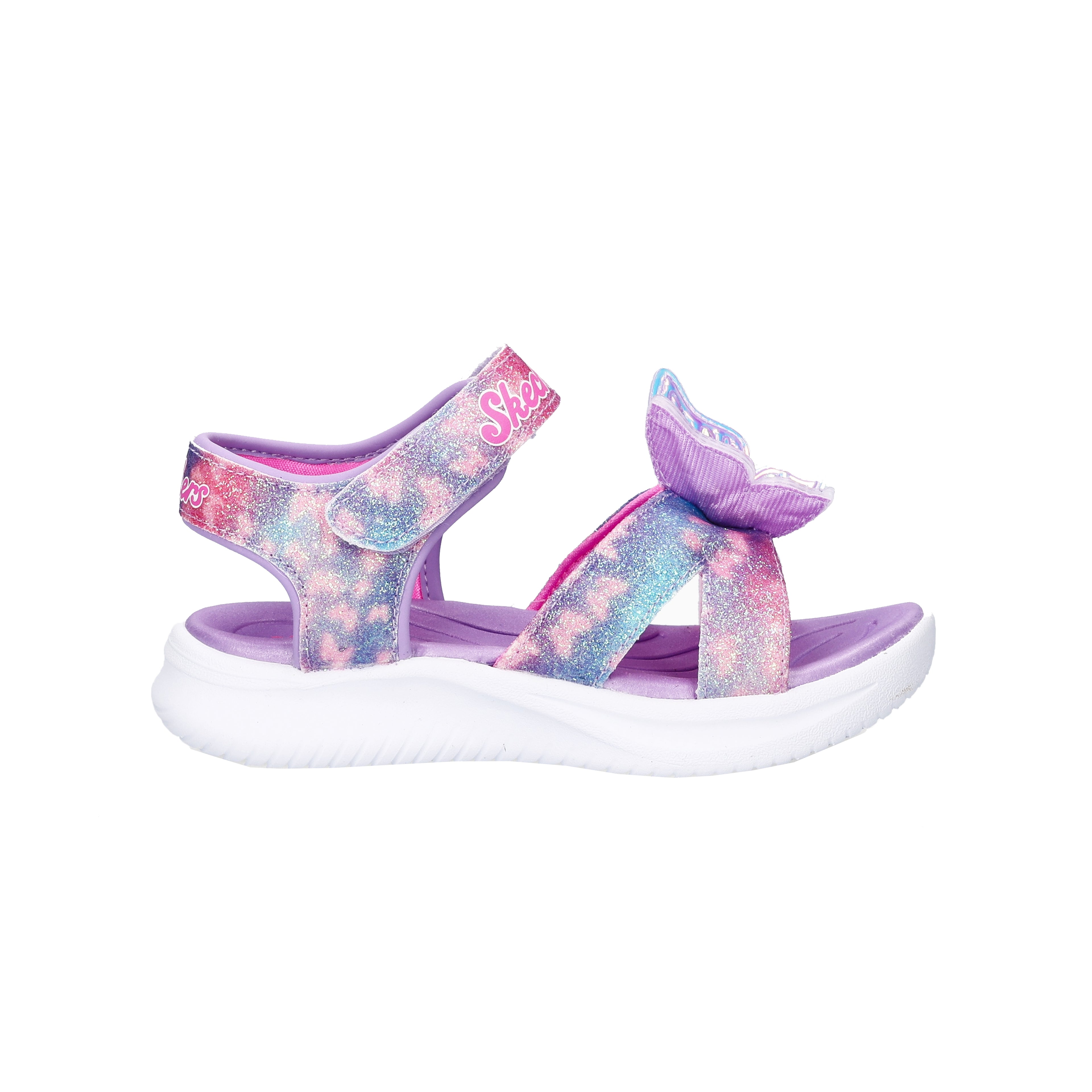 Skechers S-Lights: Butterfly Brites (Lavender/Multi)