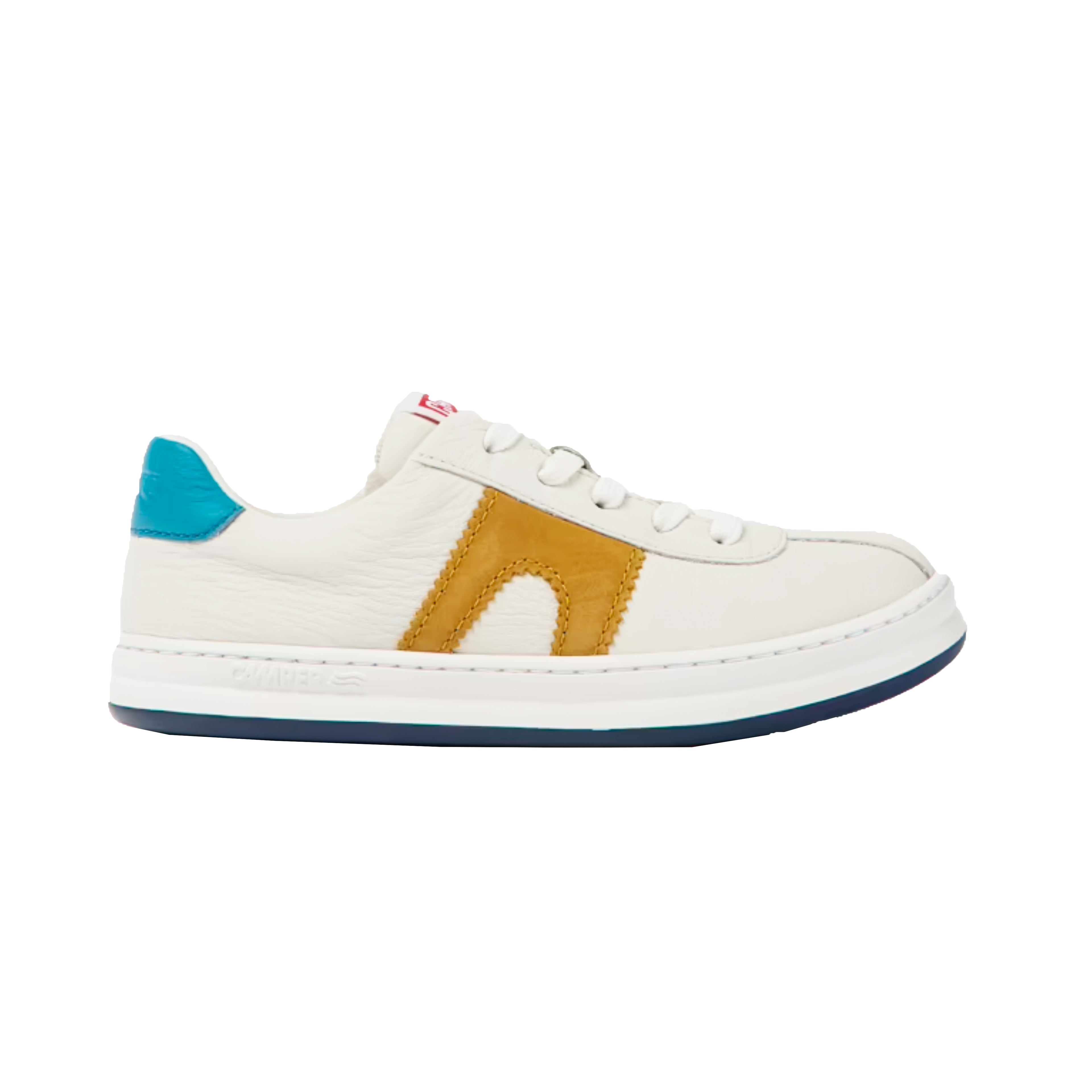 Camper - Twin White Leather and Nubuck Sneakers