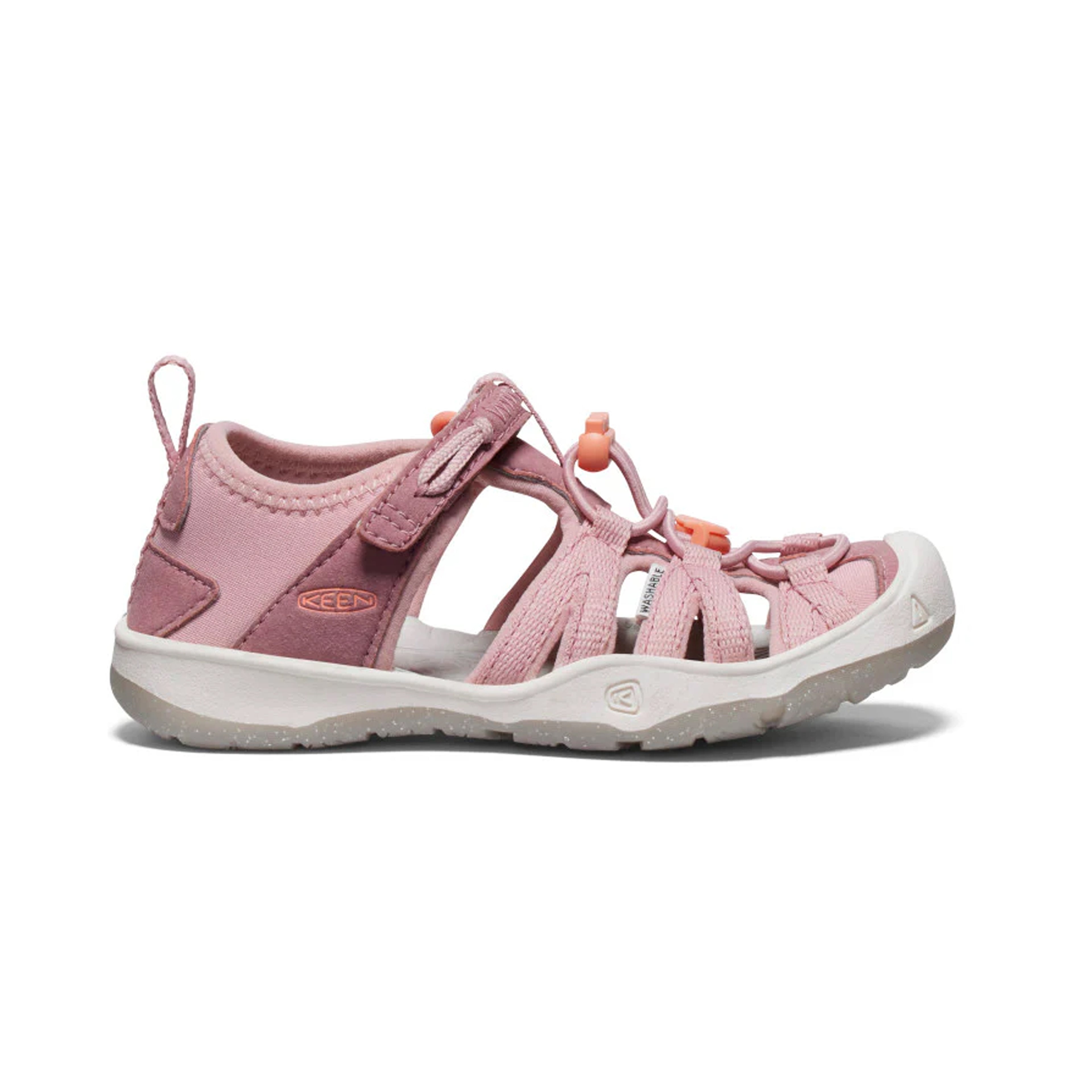 Keen - Kids' Moxie Sandal - Nostalgia Rose/Papaya Punch