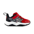 New Balance Unisex-Child Rave Run V2 Hook & Loop Running Shoe (Red)