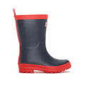 Hatley - Navy & Red Matte Rain Boots