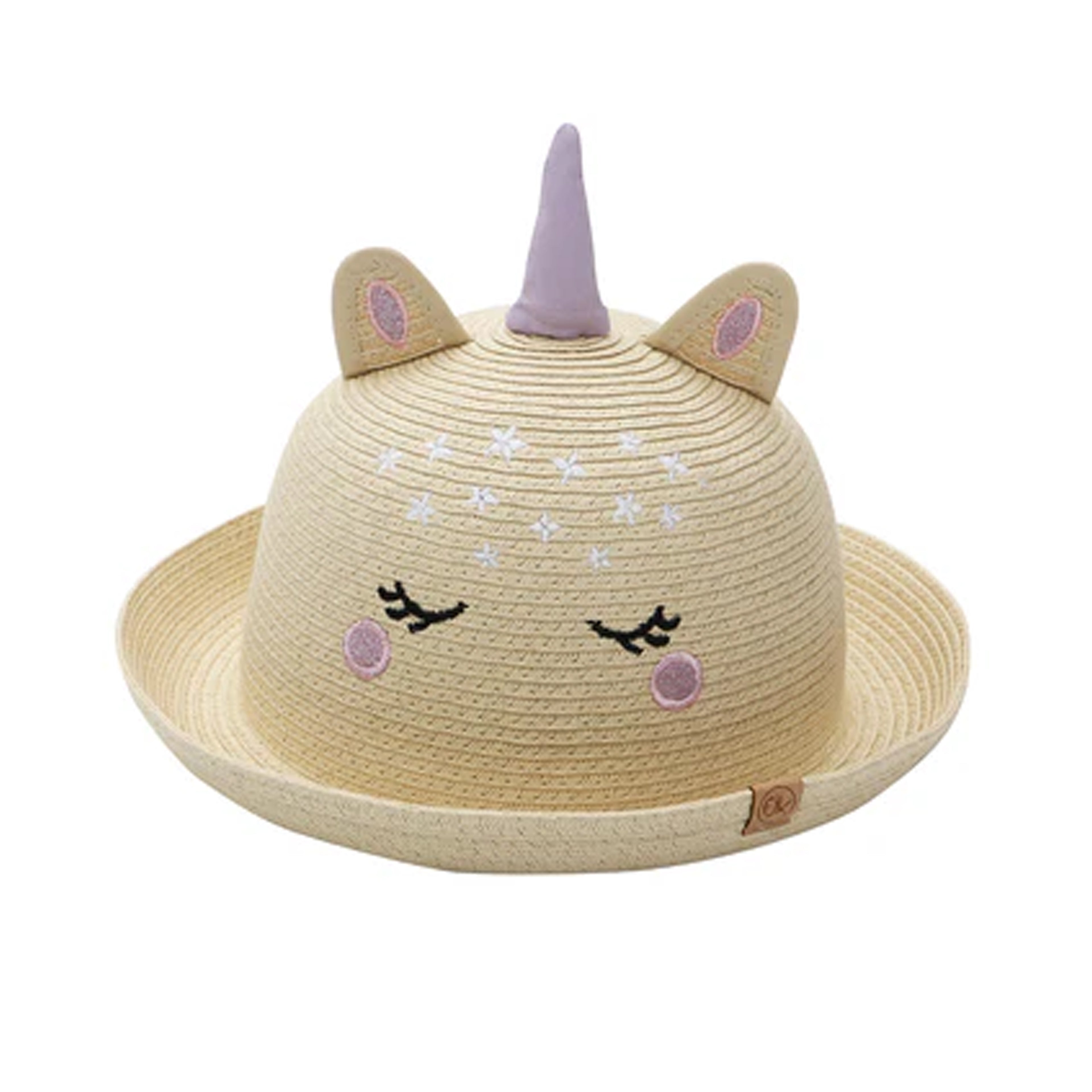 FlapJackKids - Kids Straw Hat - Unicorn