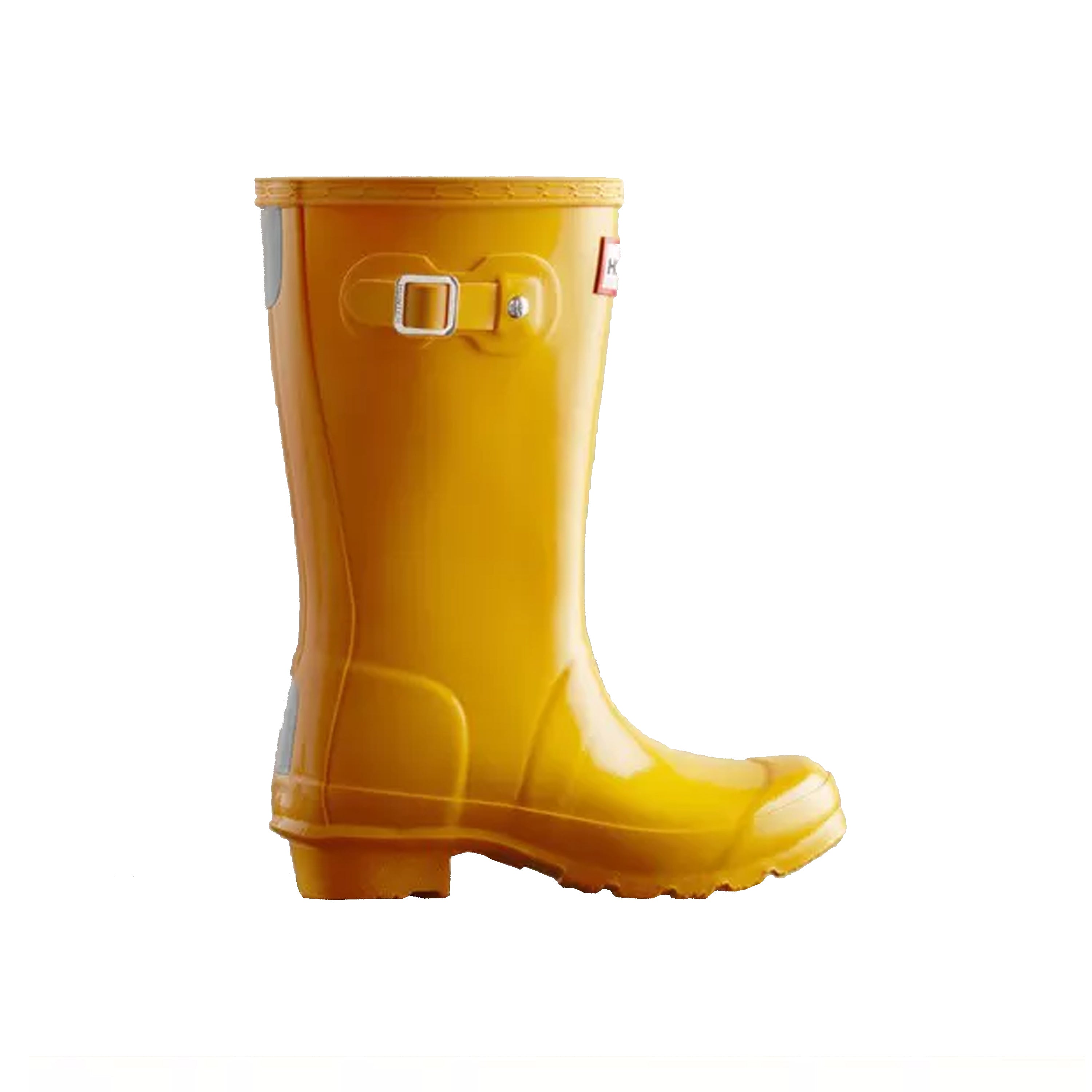 Hunter - Original Kids Gloss Rain Boots (Yellow)