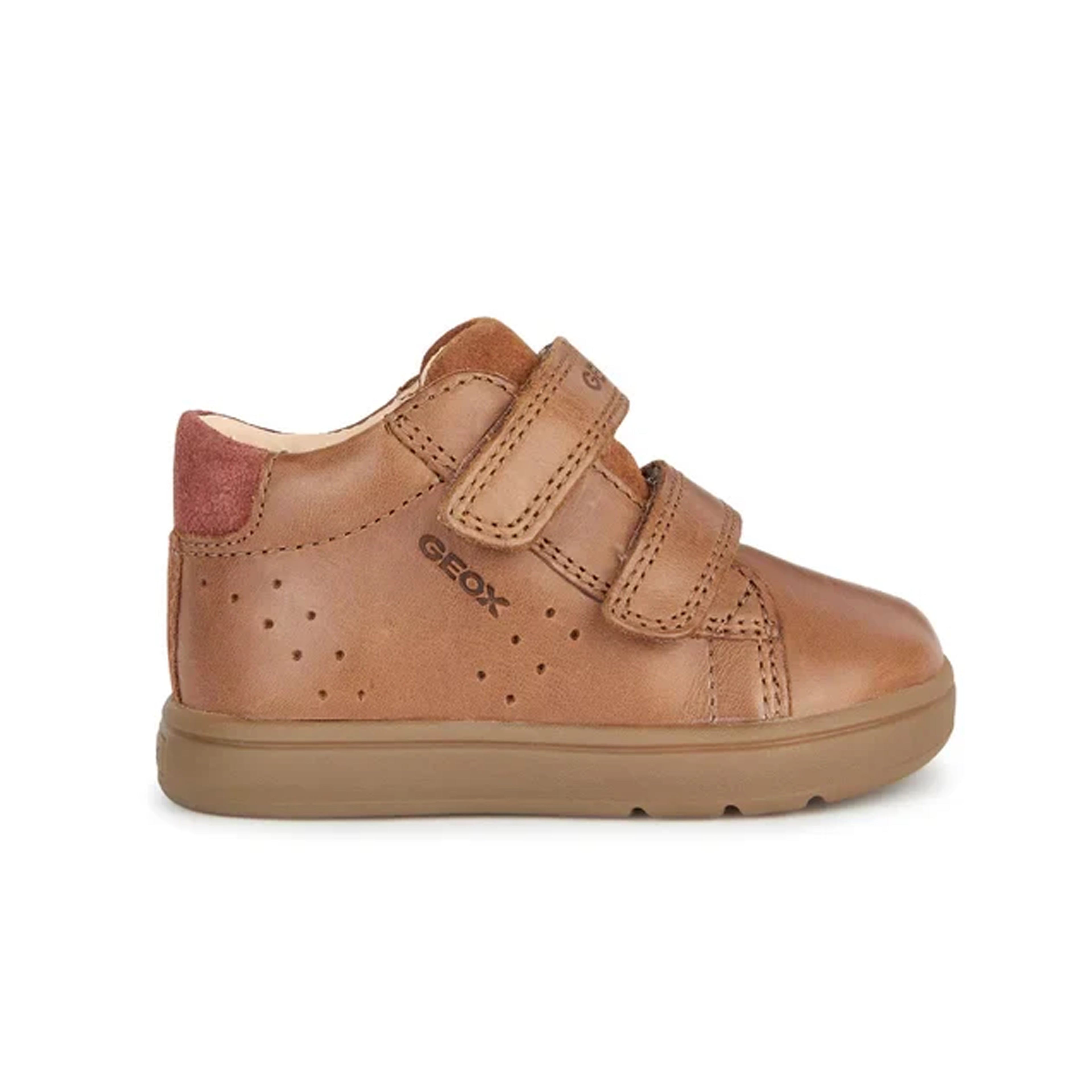 GEOX - Biglia  Velcro Shoes (Tan)