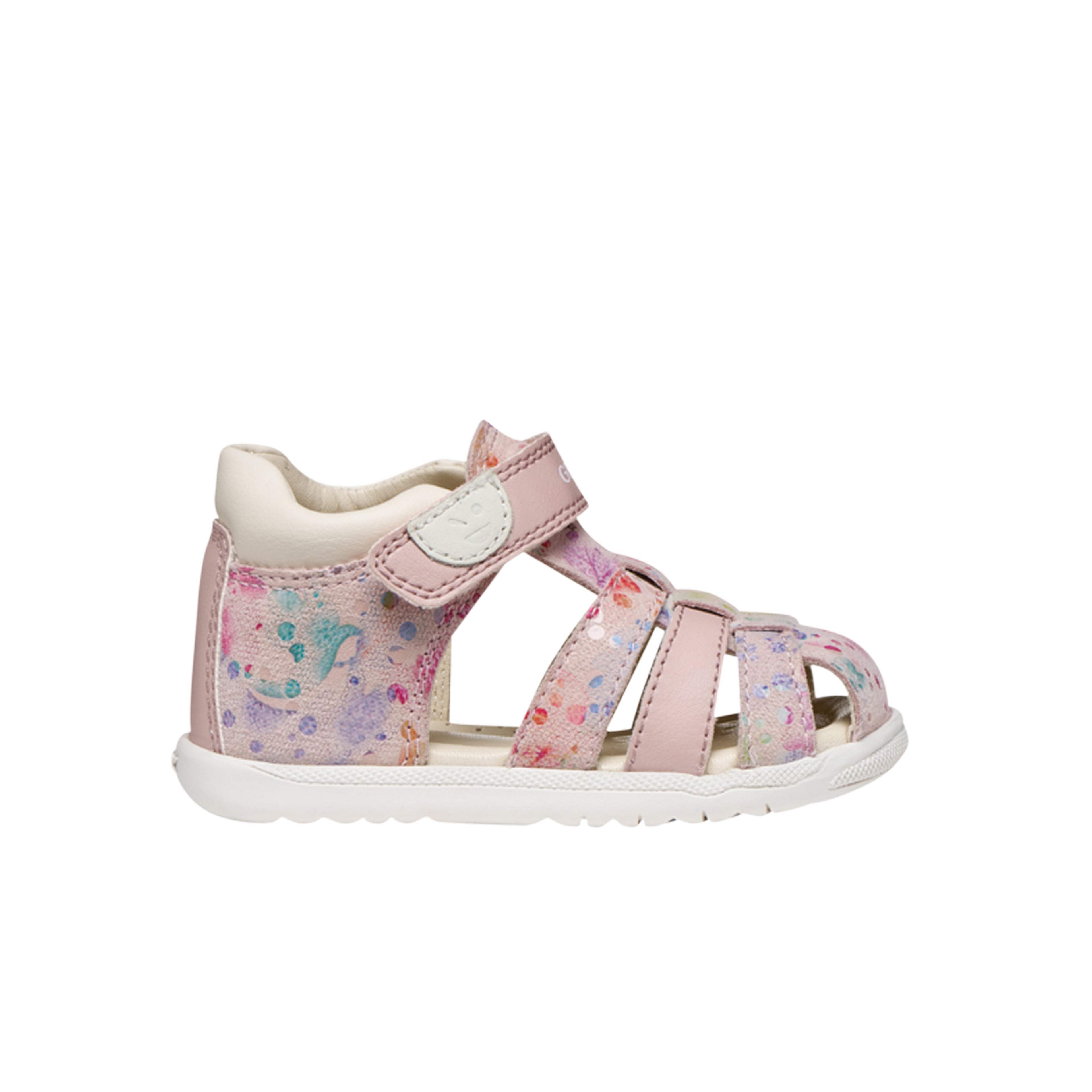 Geox - Sandal Macchia Baby Girl - Light Rose/Multicolor