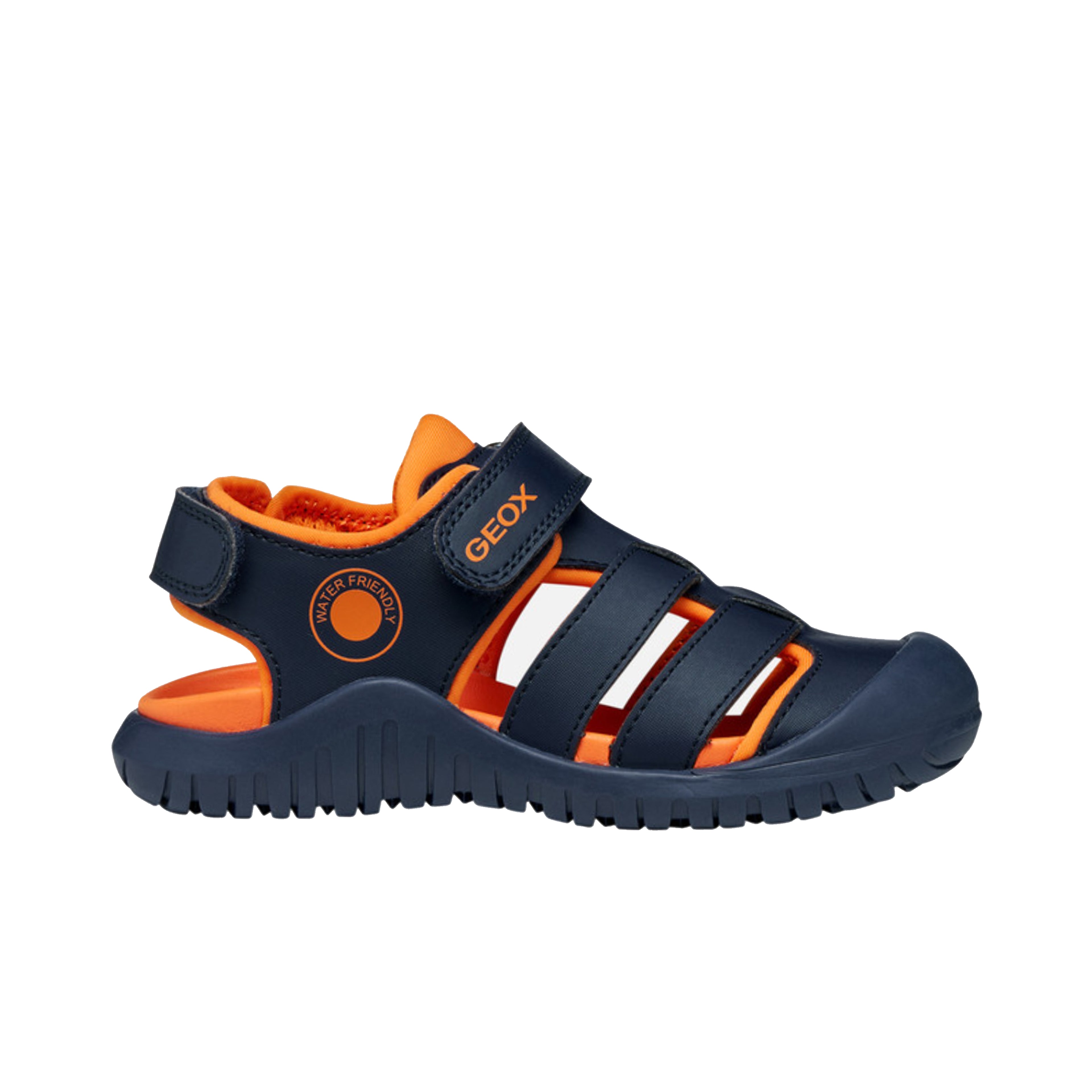 Geox - J S. Fusbetto Pro Boy - Navy/Orange