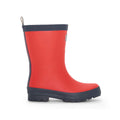 Hatley - Kids Red & Navy Matte Rain Boot