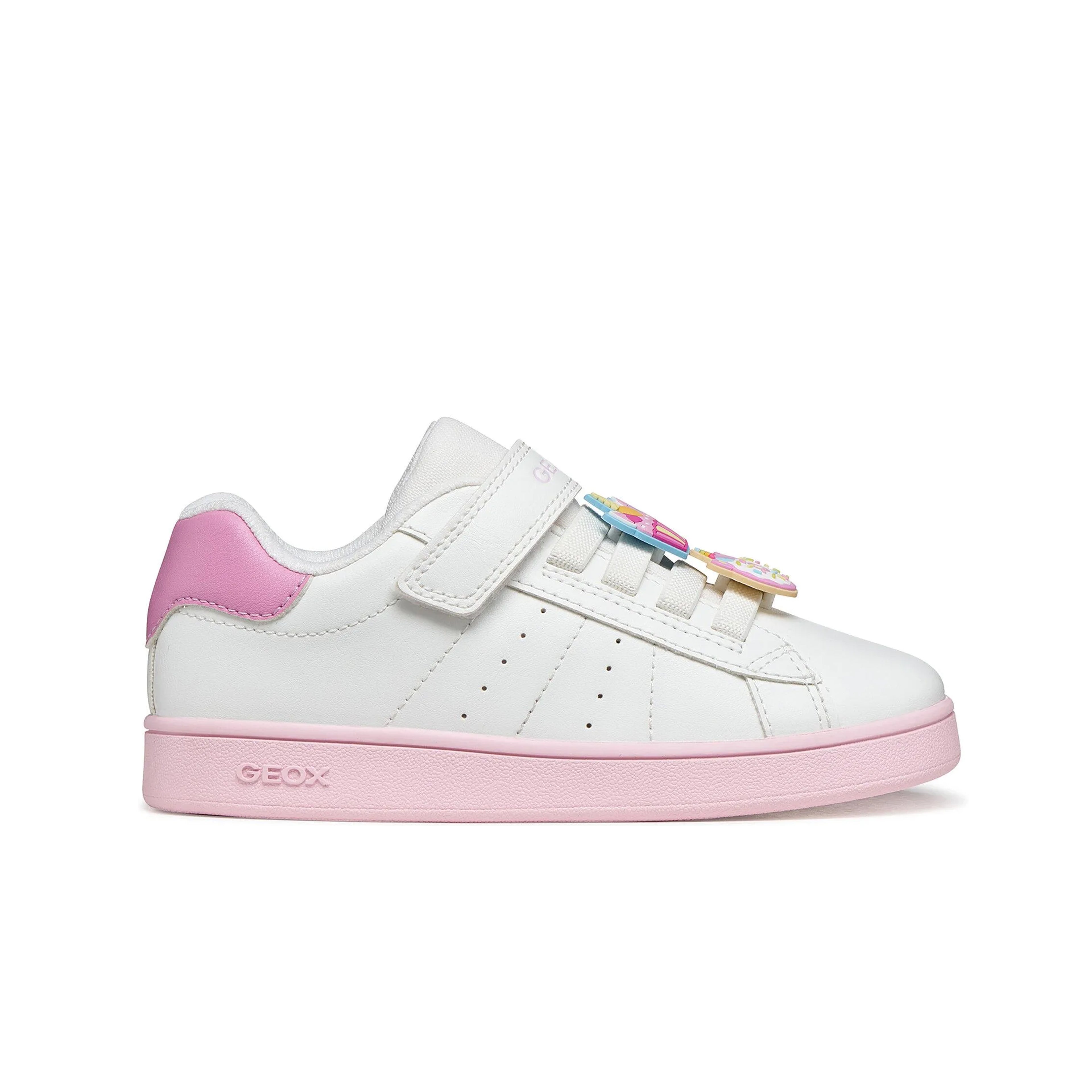 Geox - Eclyper Girl - White/Pink