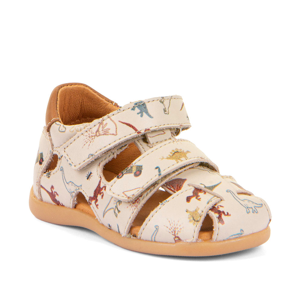 Froddo - Darren Sandal - Beige / Light Beige with a Dinosaur print