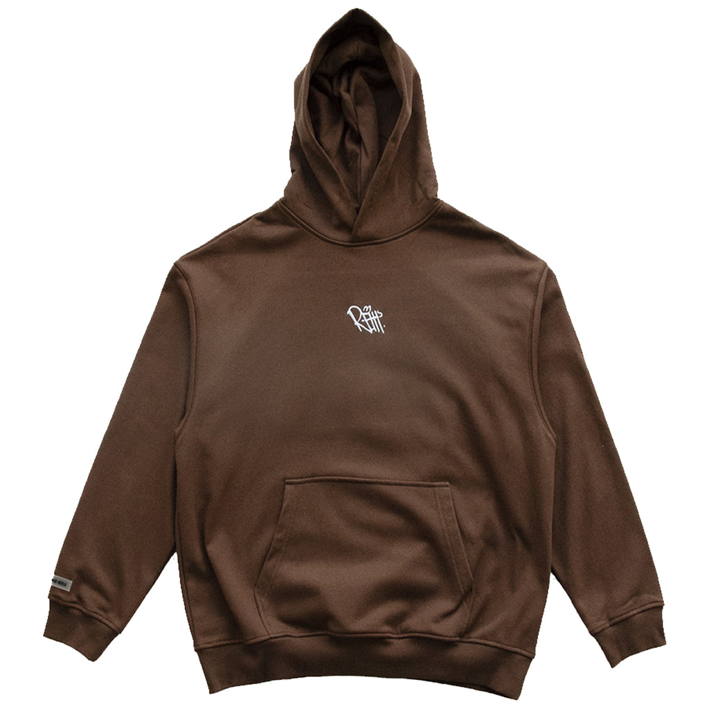 REHH - OVERSIZED REHH TM Hoodie [BROWN/WHITE]
