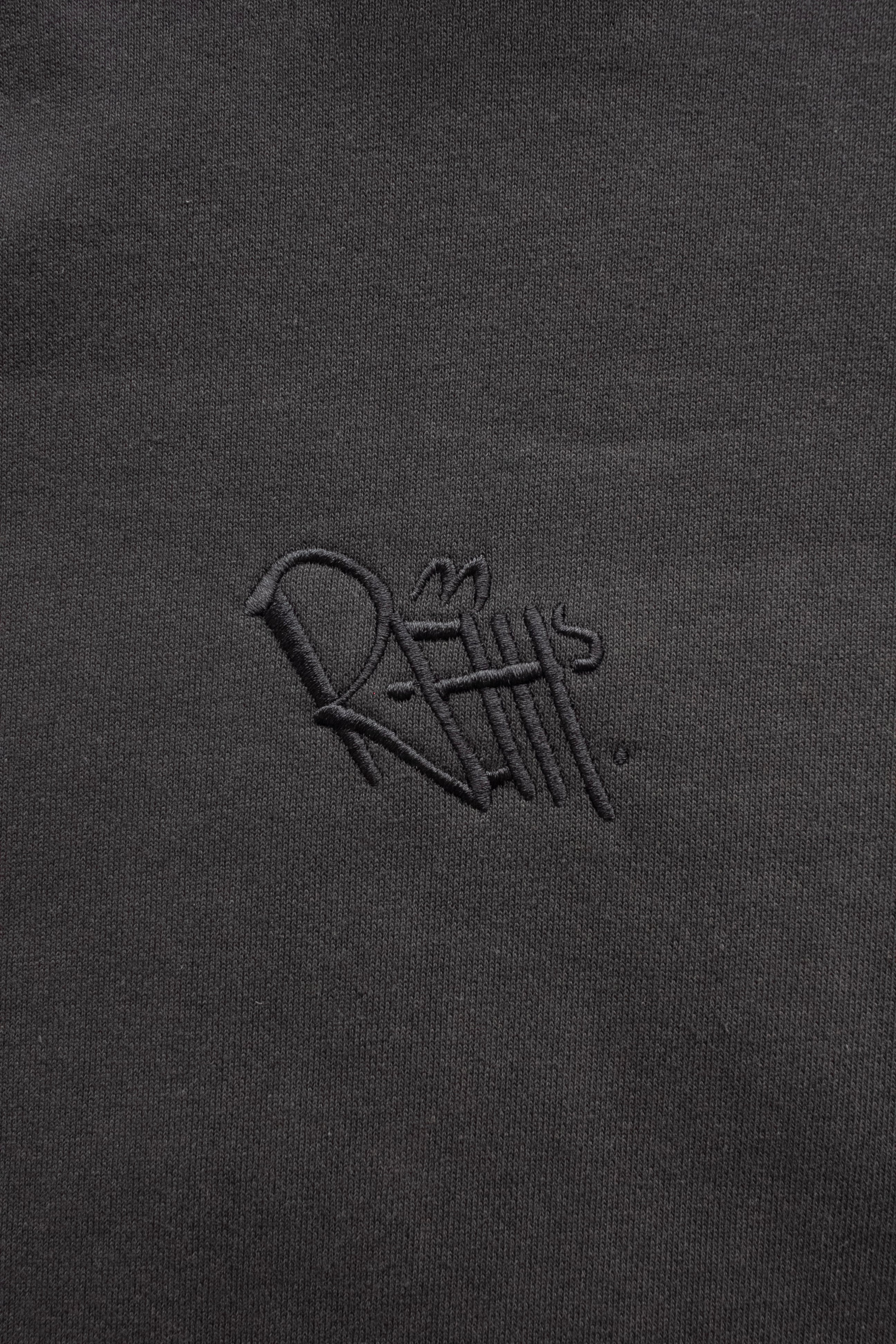 REHH - OVERSIZED REHH TM Hoodie [BLACK/BLACK]