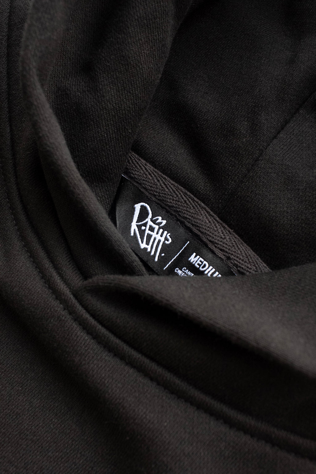 REHH - OVERSIZED REHH TM Hoodie [BLACK/BLACK]