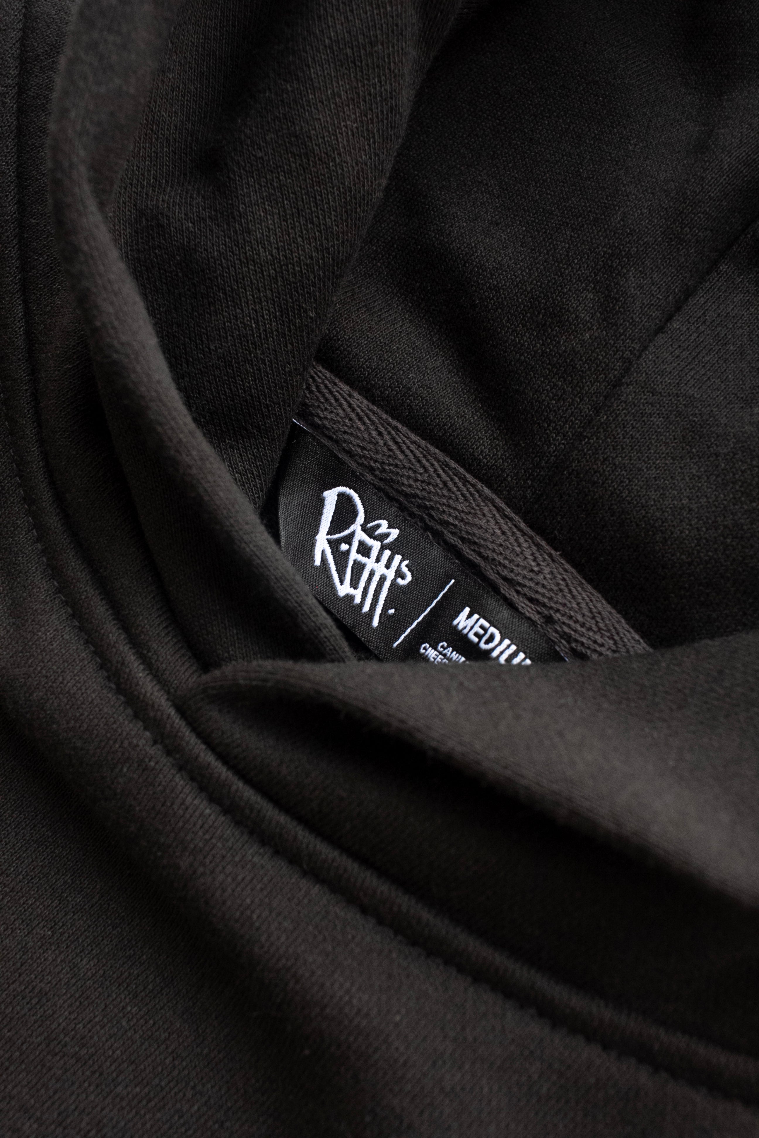 REHH - OVERSIZED REHH TM Hoodie [BLACK/BLACK]