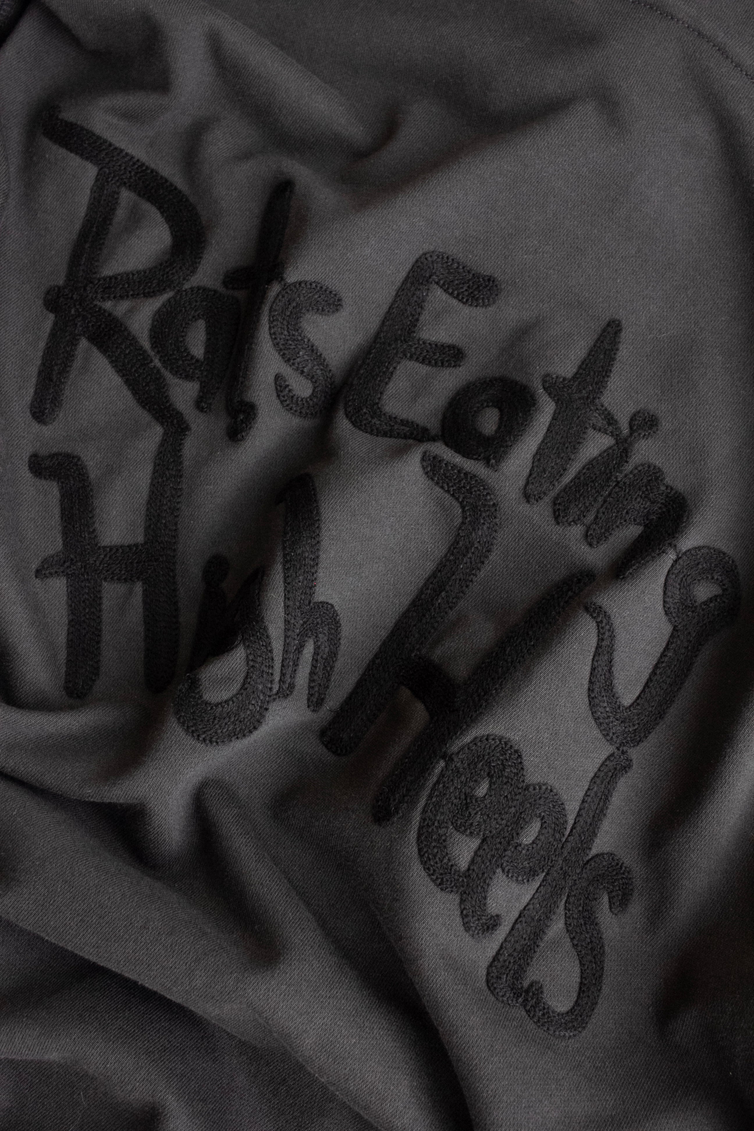 REHH - OVERSIZED REHH TM Hoodie [BLACK/BLACK]