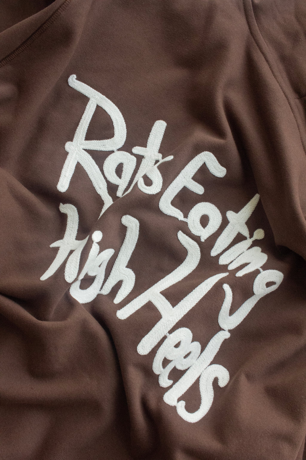 REHH - OVERSIZED REHH TM Hoodie [BROWN/WHITE]