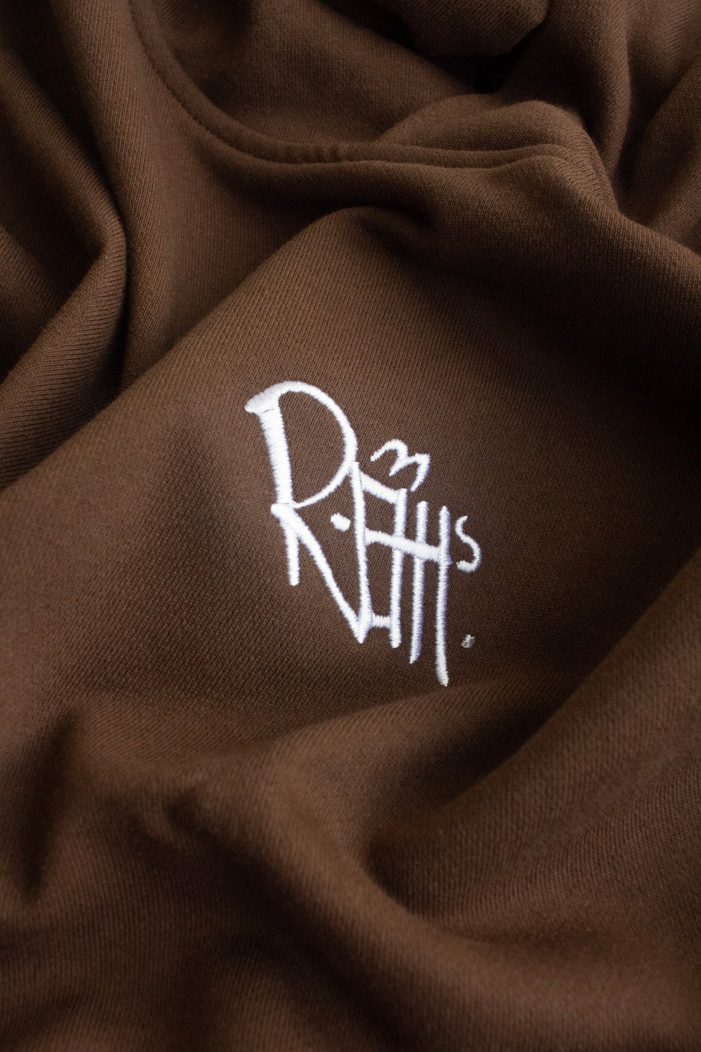 REHH - OVERSIZED REHH TM Hoodie [BROWN/WHITE]