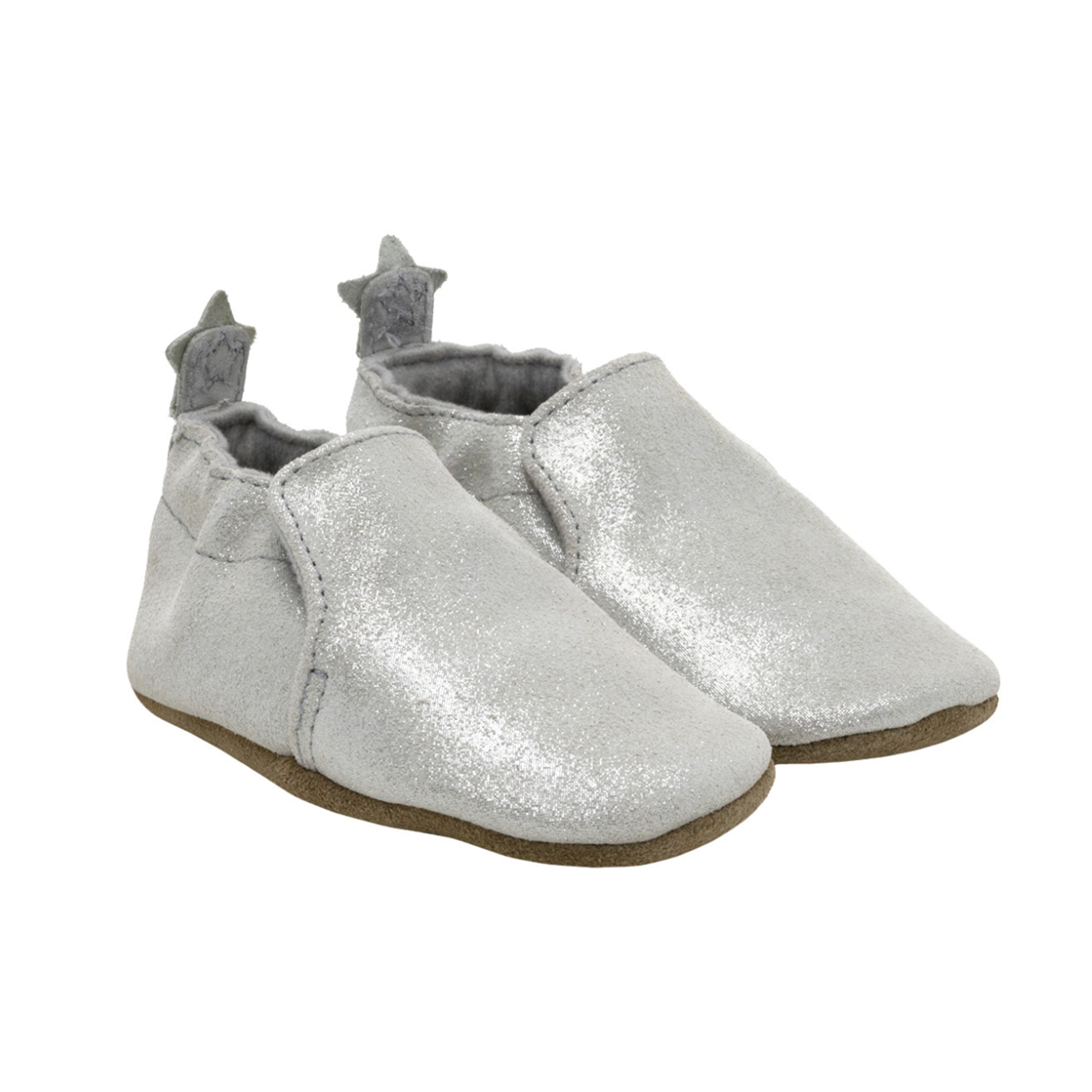 Robeez - PRETTY PEARL SILVER SOFT SOLES