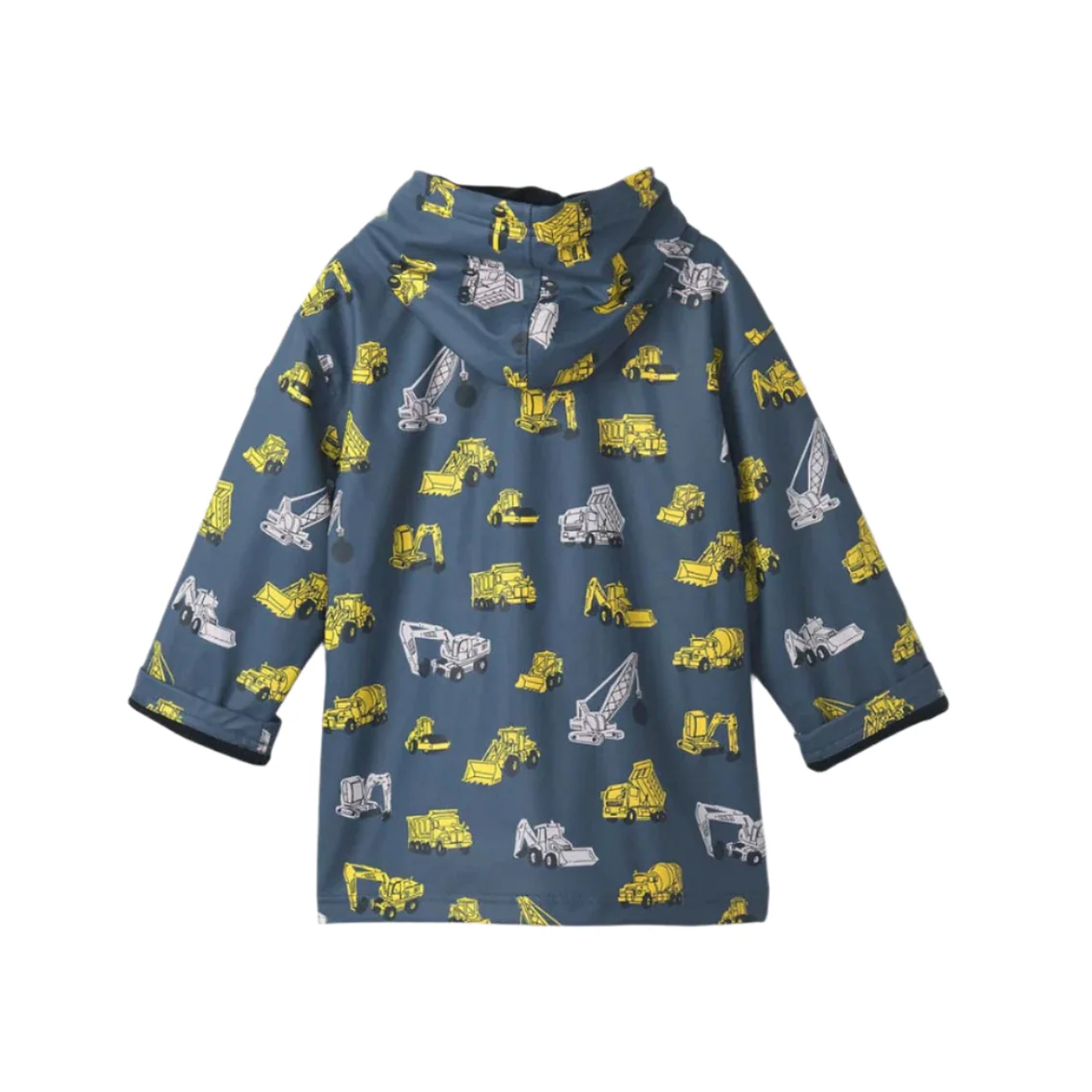 Hatley -  Under Construction Zip-Up Rain Jacket