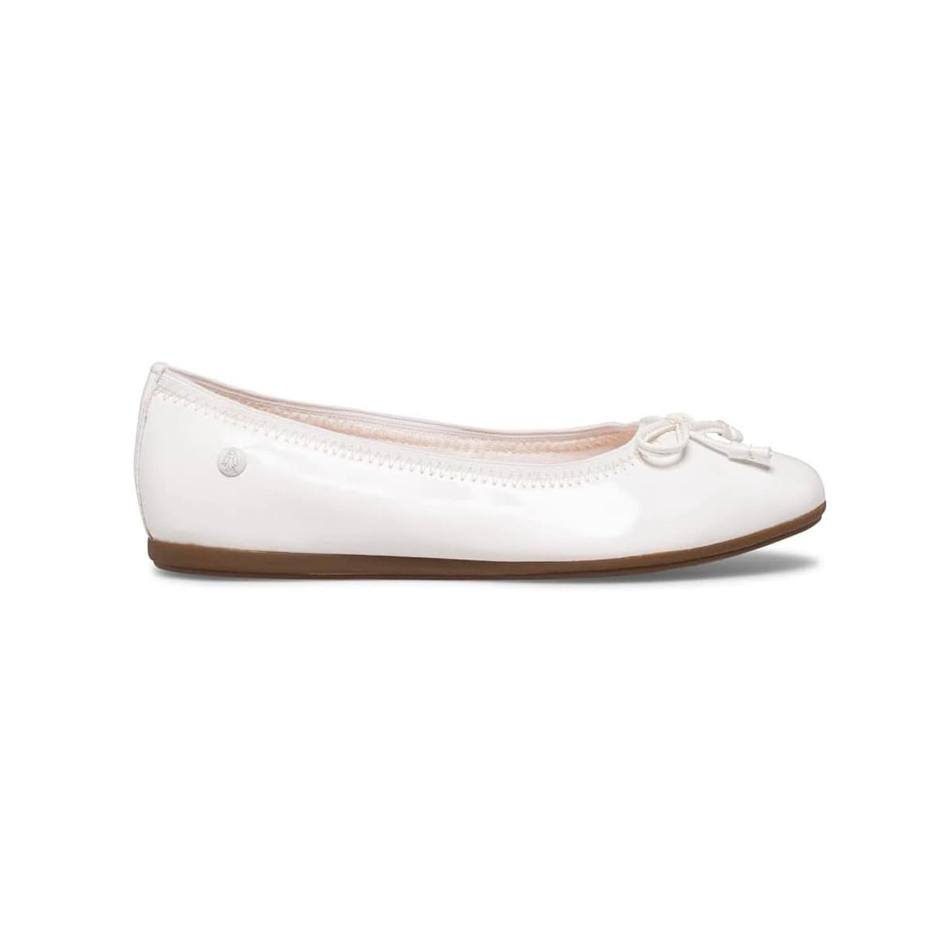 Hush Puppies - Kids Josie Flat White
