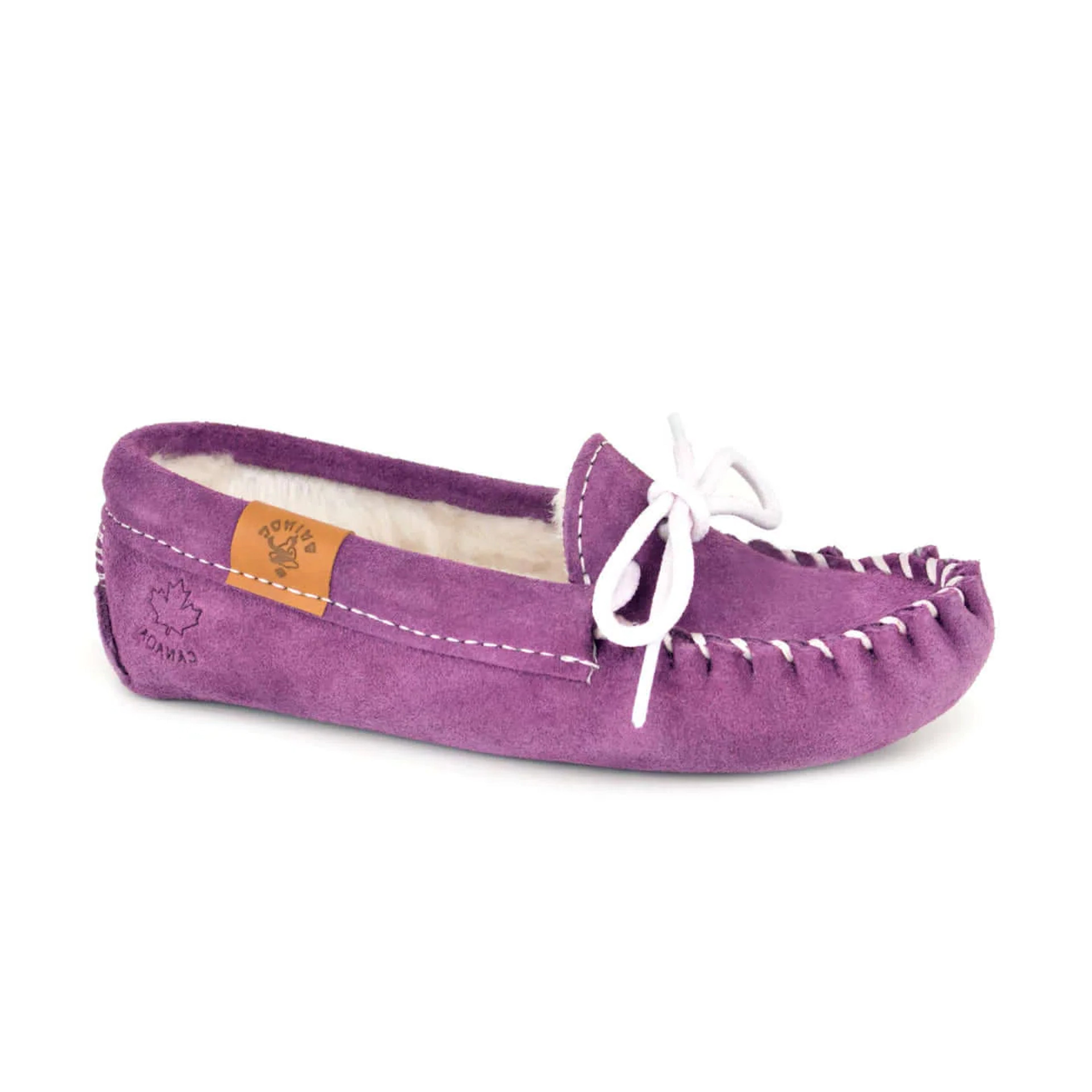 Martino - Halifax moccasin for kid (Purple)