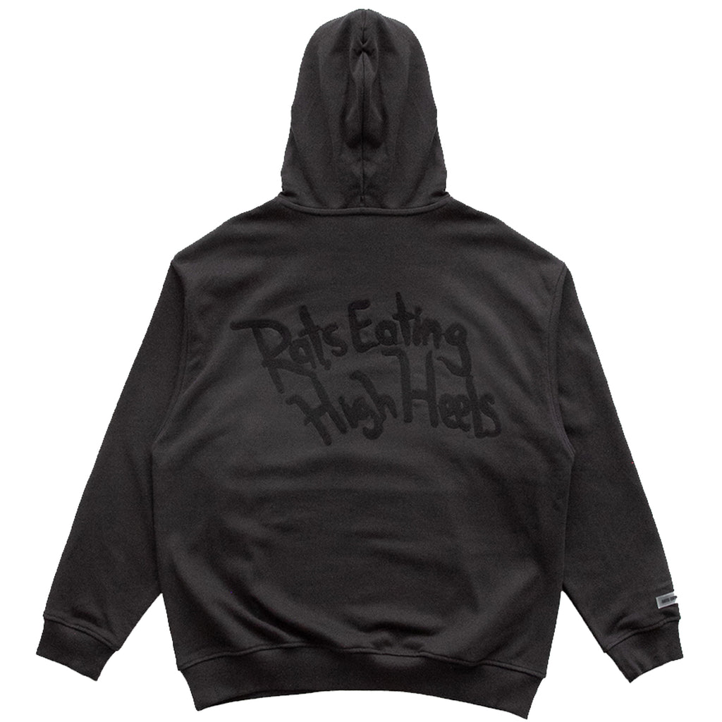 REHH - OVERSIZED REHH TM Hoodie [BLACK/BLACK]